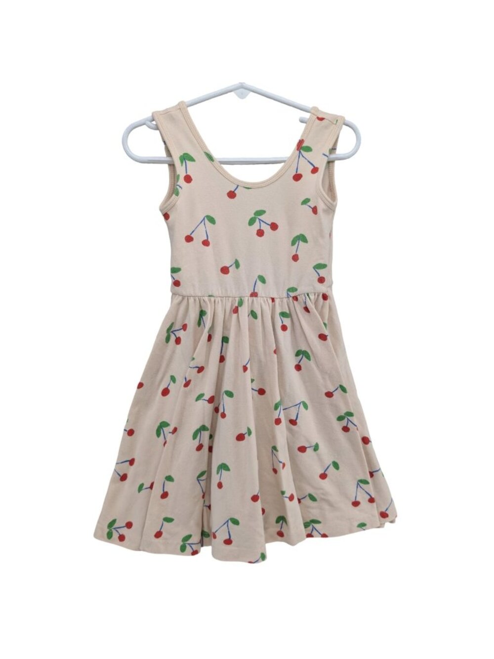Alice Ames Tank Ballet Dress Girls Pink Cherry Sleeveless Cotton Stretch Size 4T